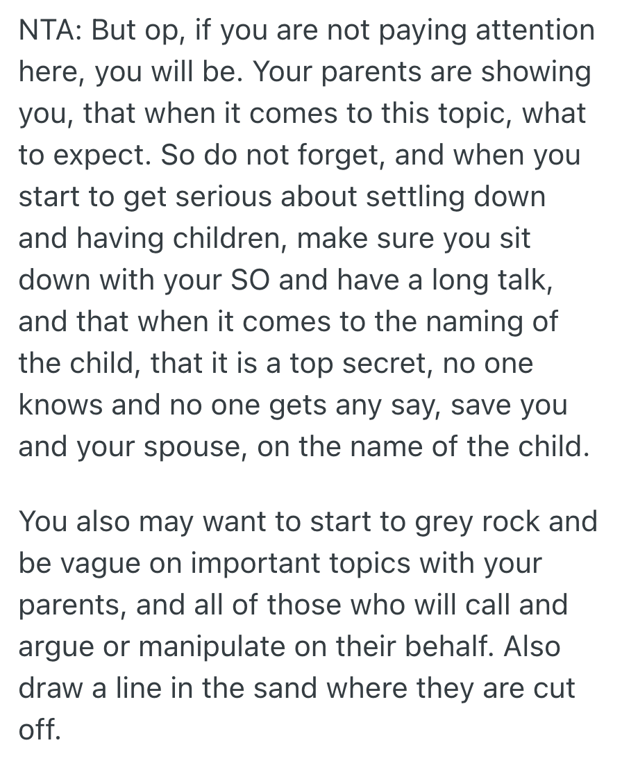 Screenshot 2025 03 05 at 8.18.32 AM 1 Woman Reveals How She Plans To Name Her Future Children, But Her Mom Flies Off The Handle At A Lack Of Family Representation